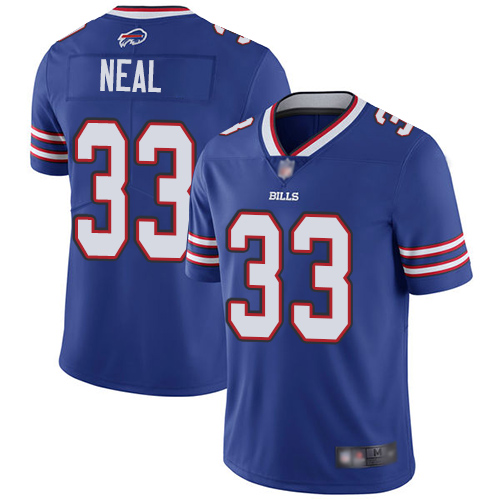 Men Buffalo Bills 33 Siran Neal Royal Blue Team Color Vapor Untouchable Limited Player NFL Jersey